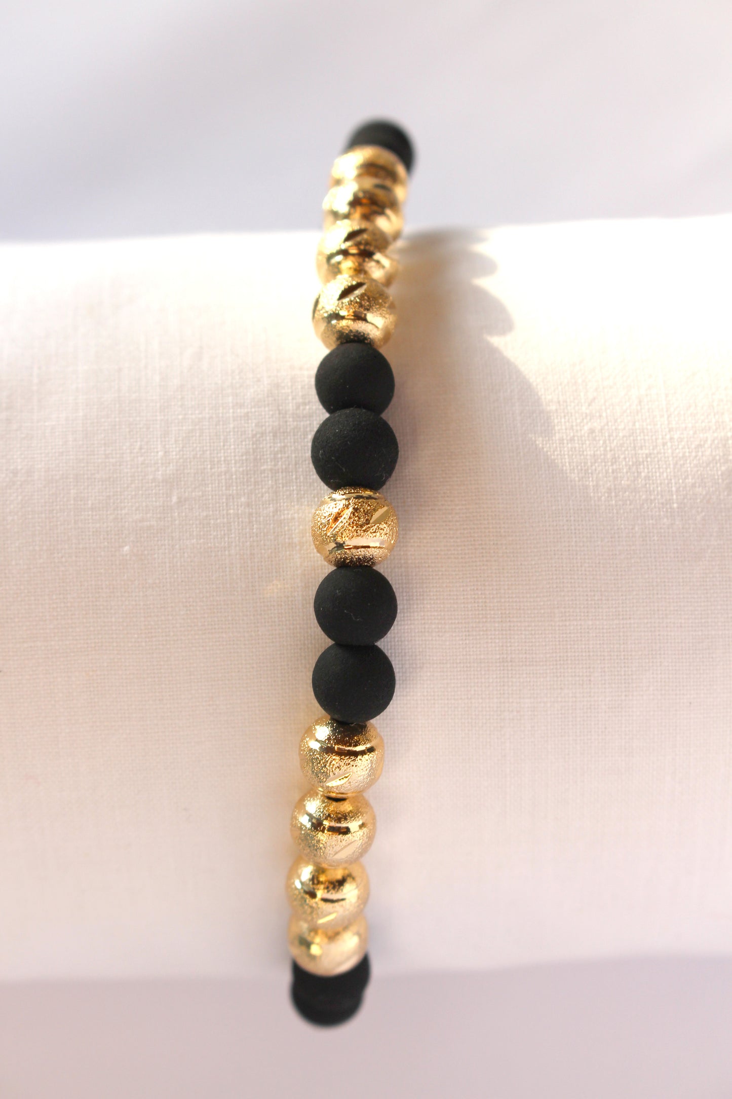 Pulsera Tejida Diamantada 9 balines