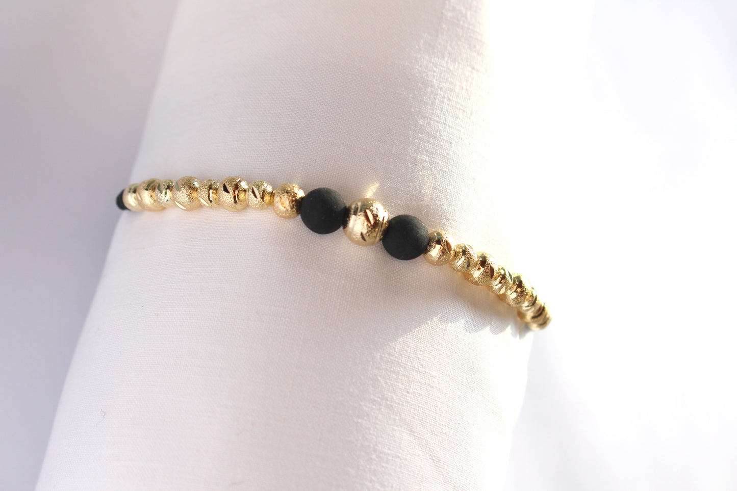 Pulsera Tejida tres carriles