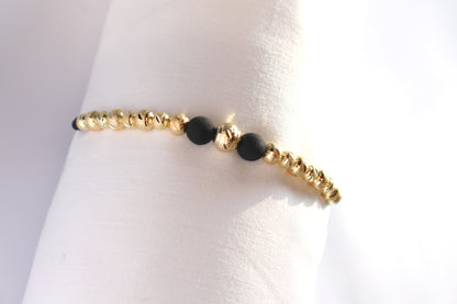 Pulsera Tejida tres carriles
