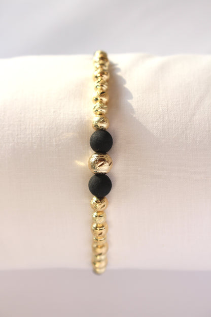 Pulsera Tejida tres carriles