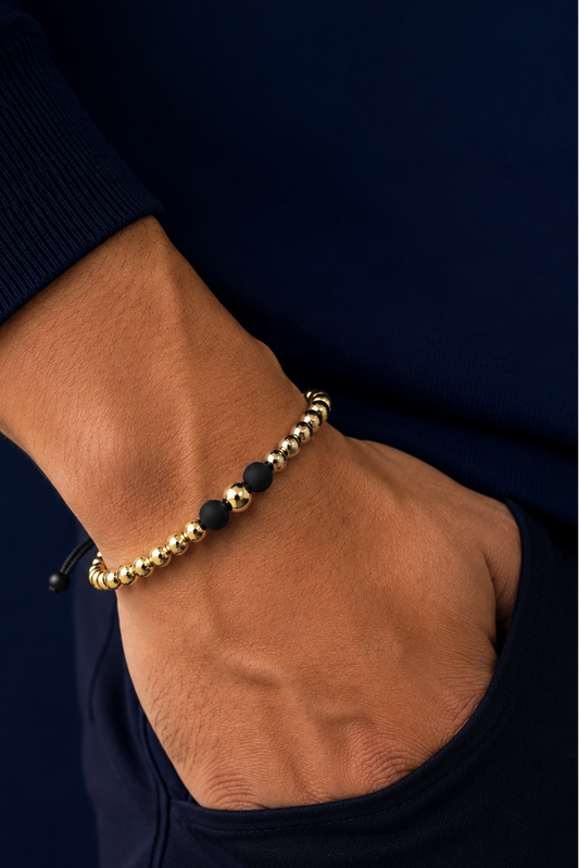 Pulsera Tejida tres carriles